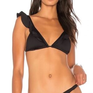 Eberjey Grayson Bikini‎ Top Black Small